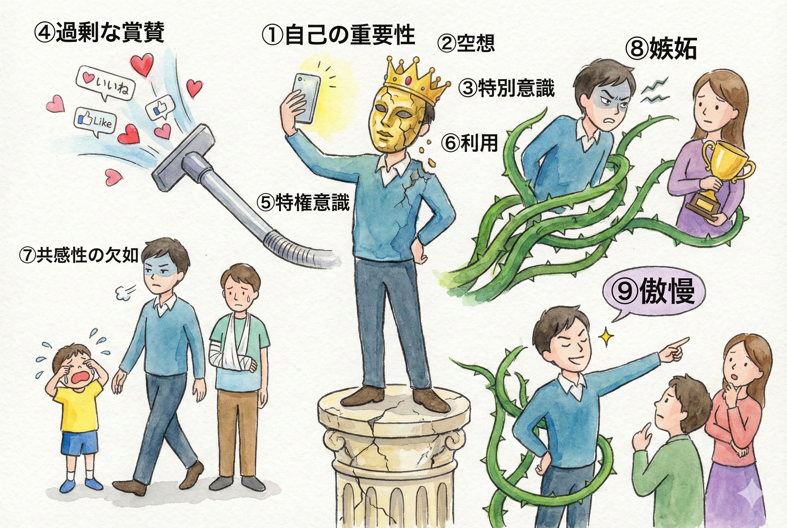 自己 愛 性 人格 障害 追い込み 方