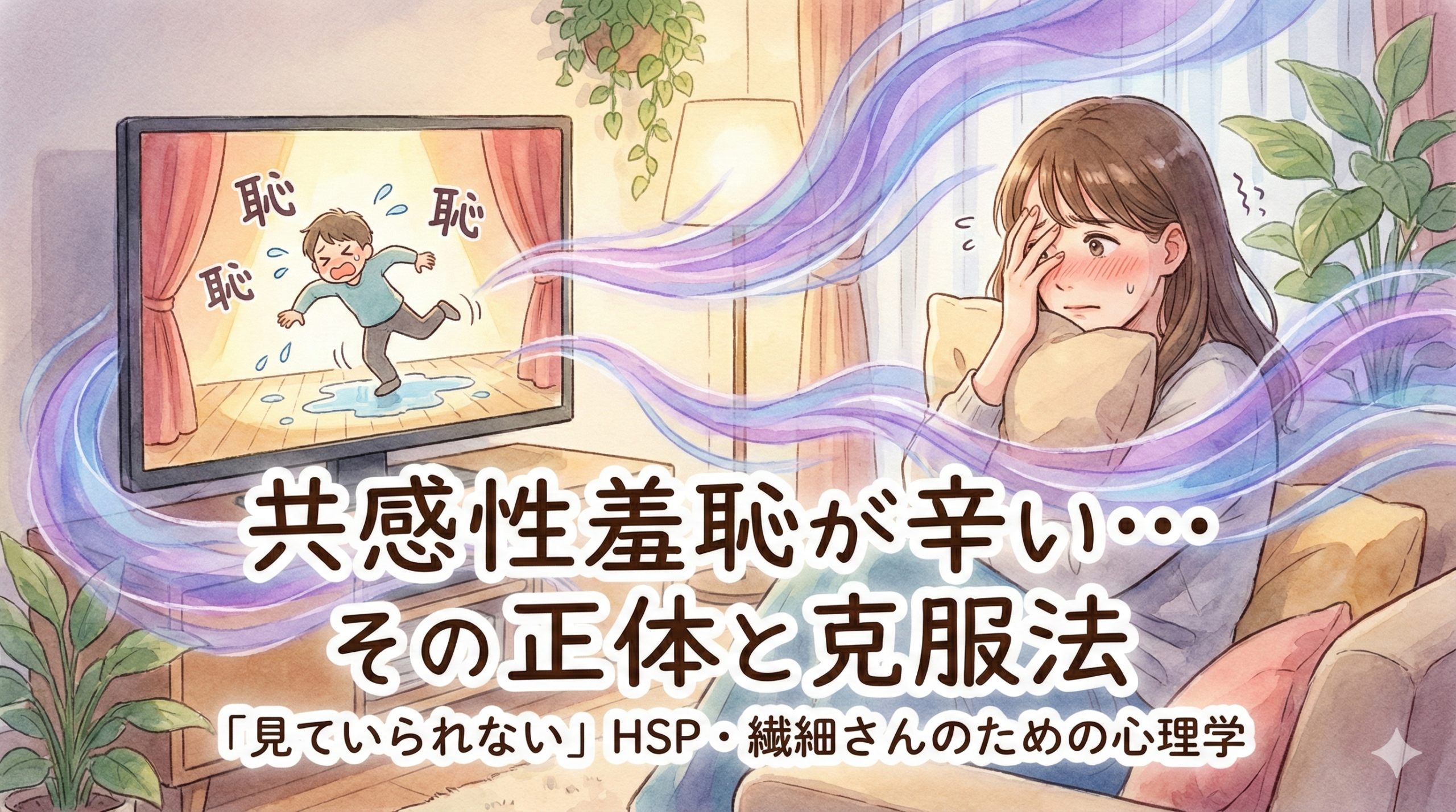 共感性羞恥が辛い…その正体と「見ていられない」を克服する5つの方法