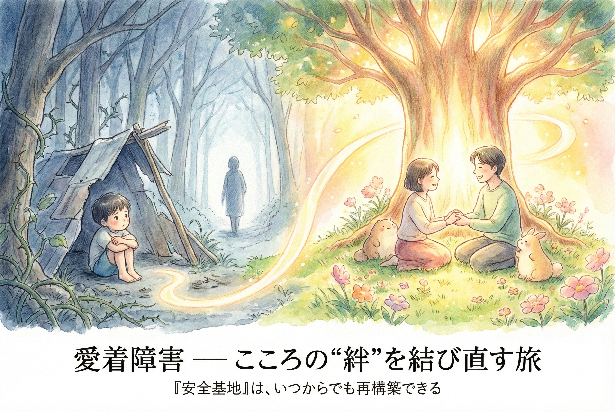 愛着障害とは？症状・原因・大人の生きづらさと克服への歩みを徹底解説