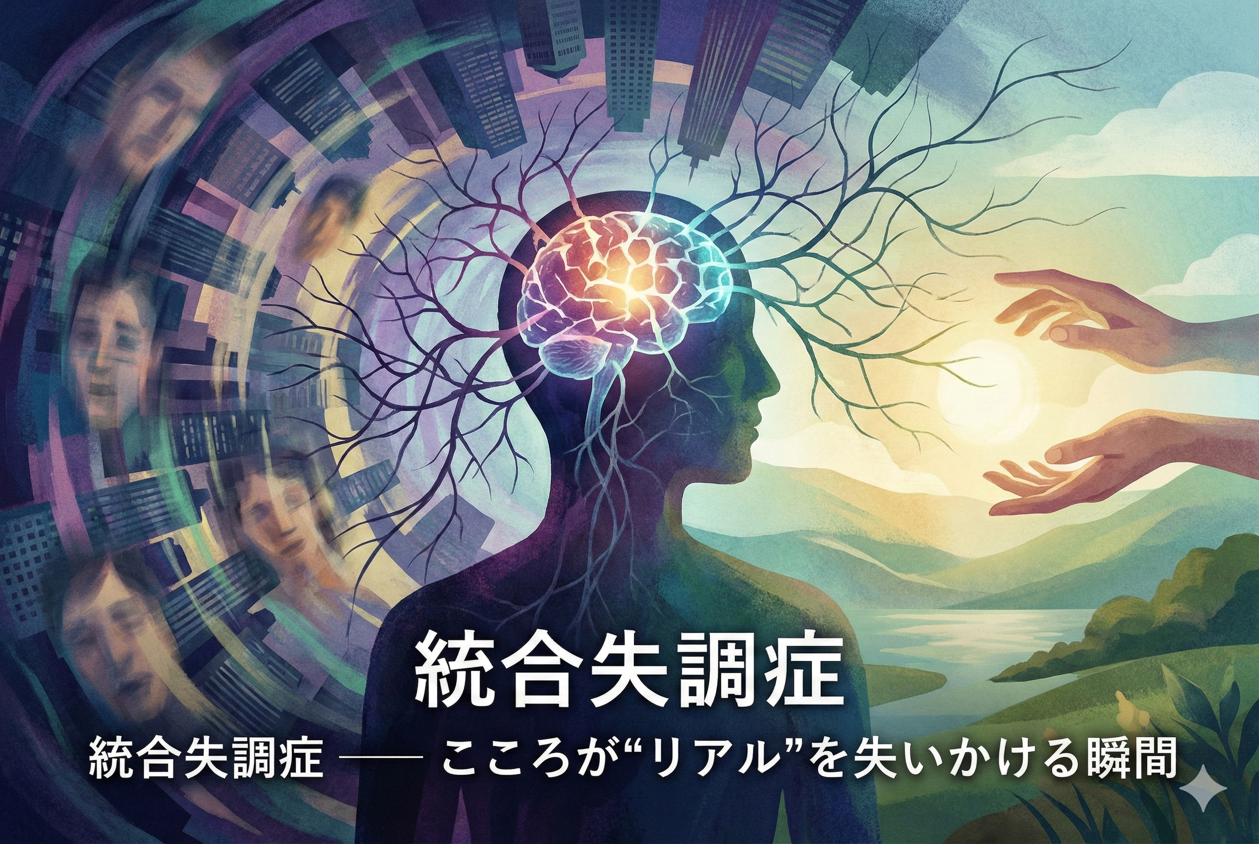 統合失調症 「こころが“リアル”を失いかける瞬間を正しく理解するために」