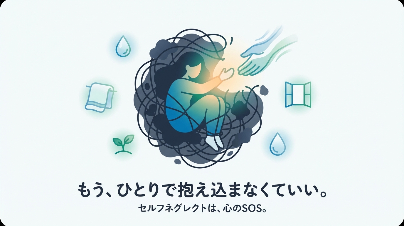 「お風呂に入る気力もない」のは、あなたのせいじゃありません。生活を立て直すための“最初の一歩”