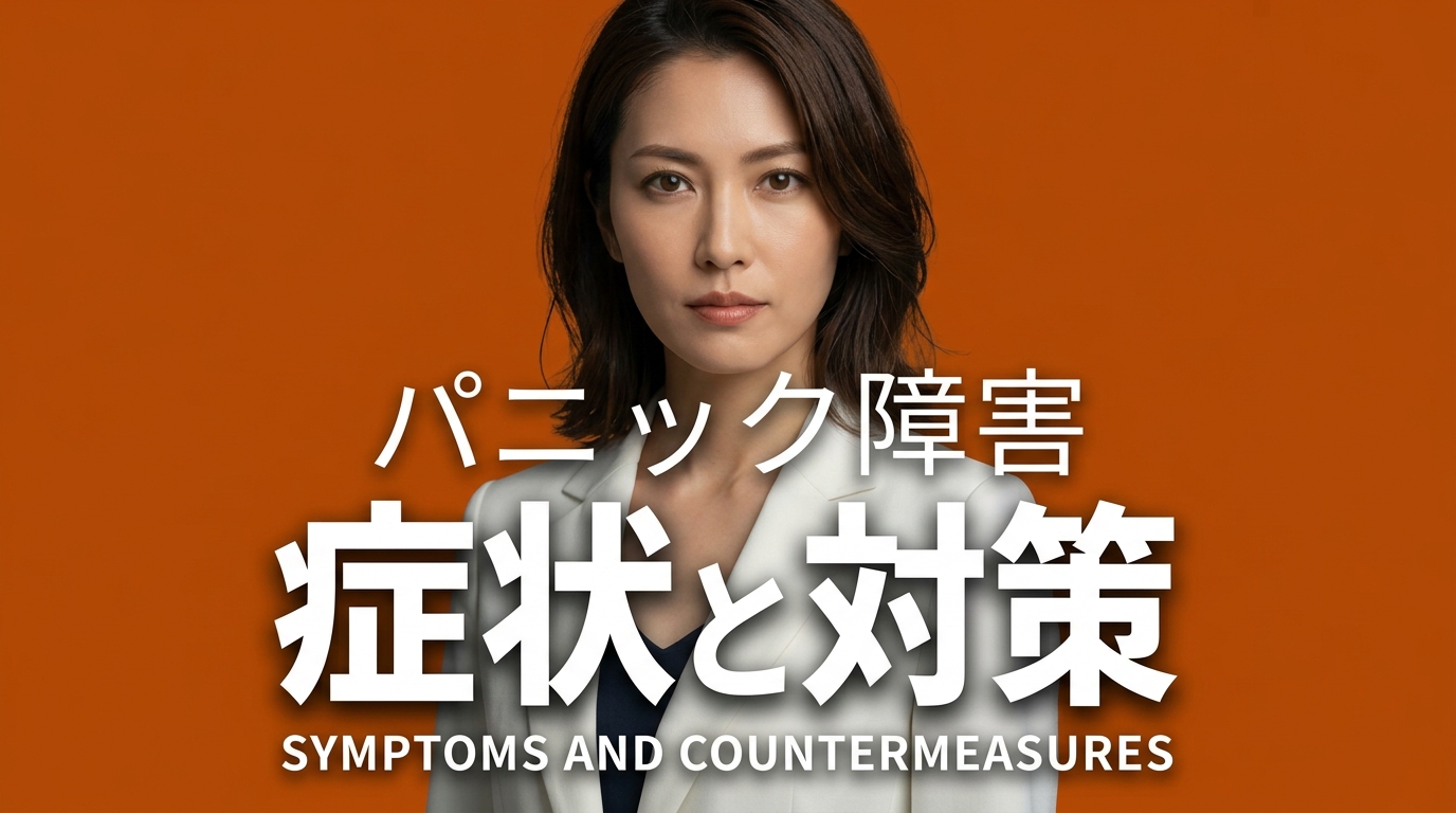 突然の動悸や息苦しさは「パニック障害」かも？発作時の対処法と予期不安の和らげ方