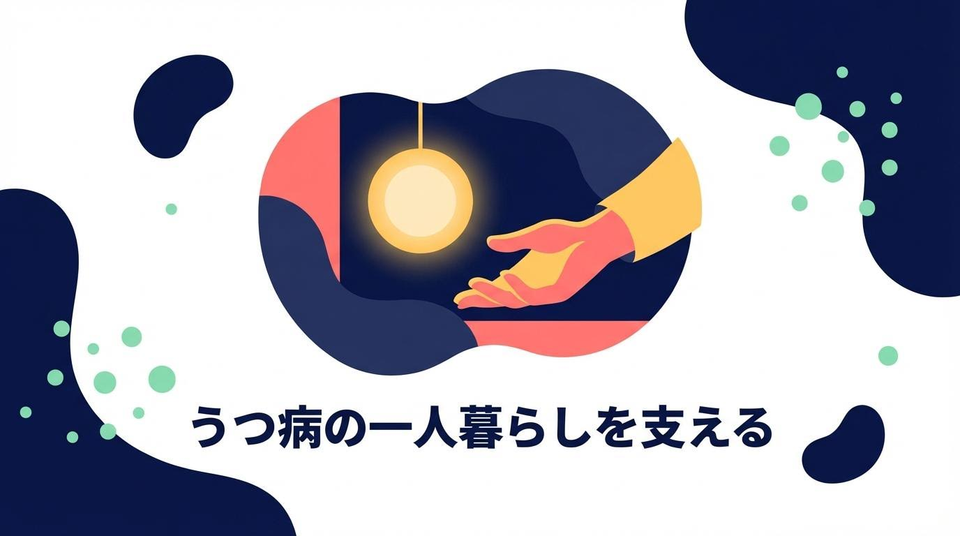 うつ病で一人暮らし。「動けない、ご飯が食べられない」を乗り切るための支え方