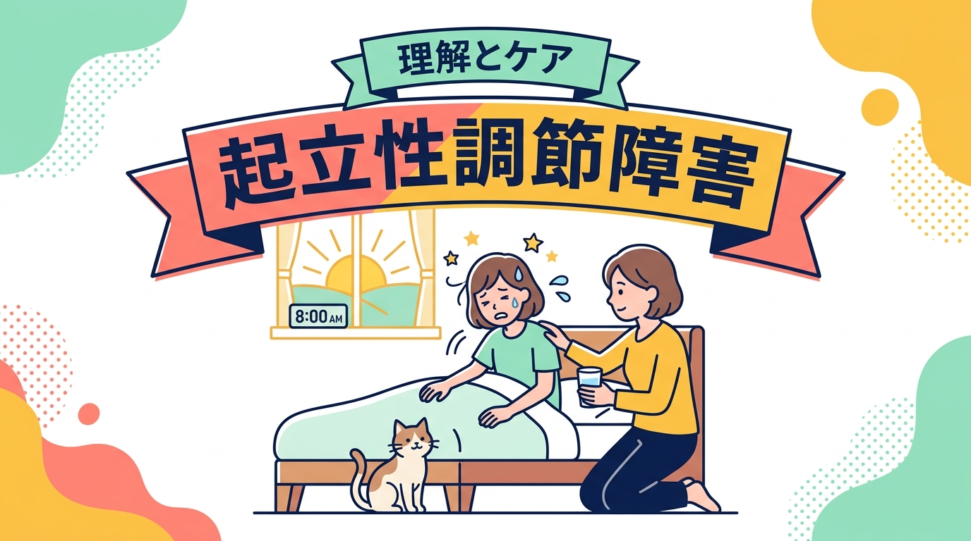 起立性調節障害で苦しむ子どもと家族へ。