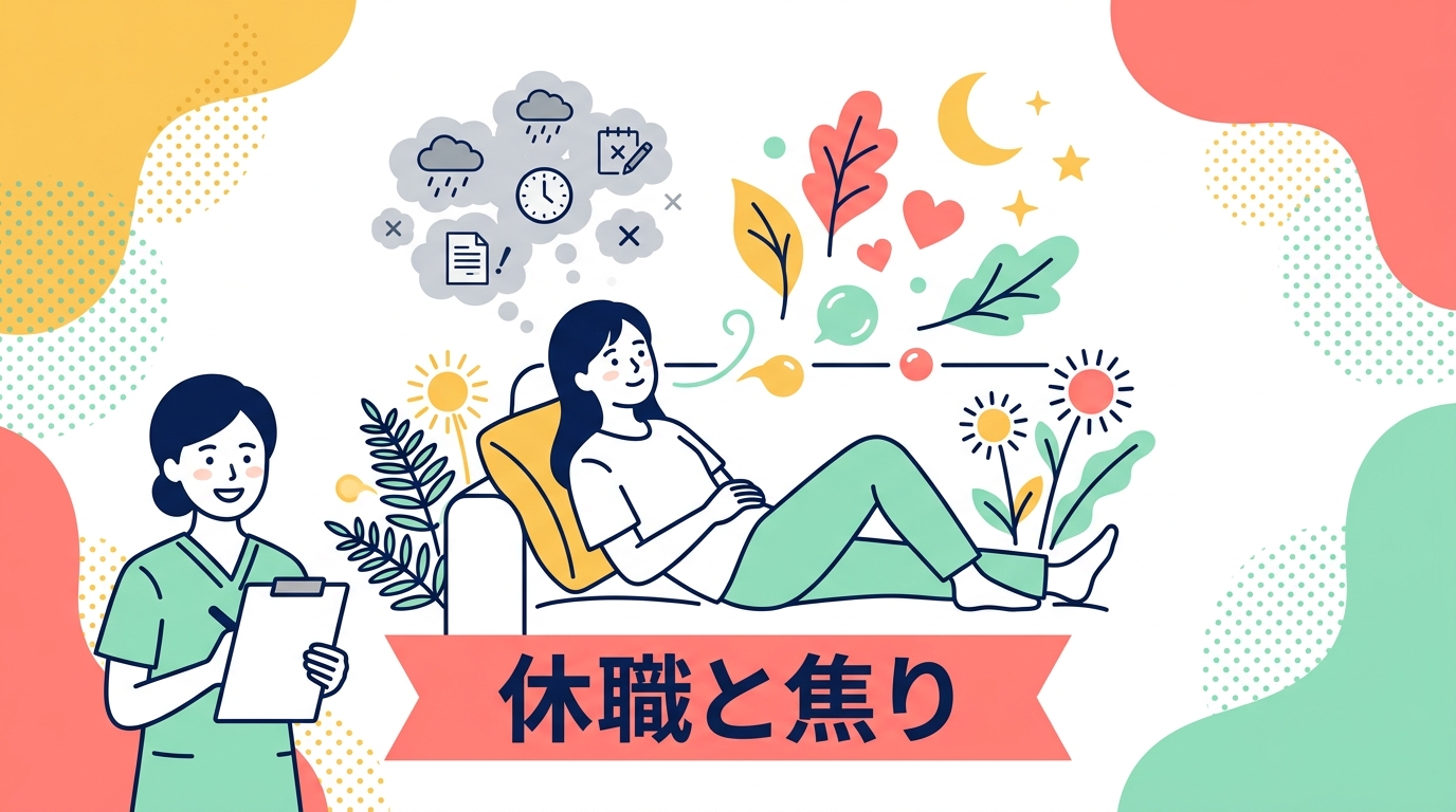 適応障害の休職と焦り——「早く治さなきゃ」が、回復を遠ざけているかもしれない
